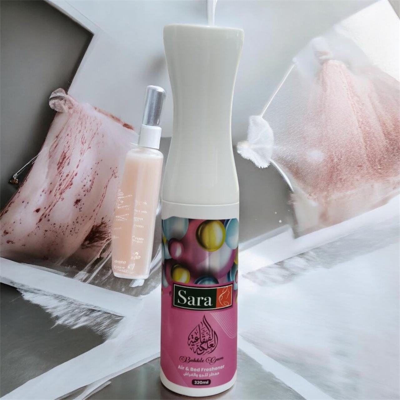 Sara bed and air freshener