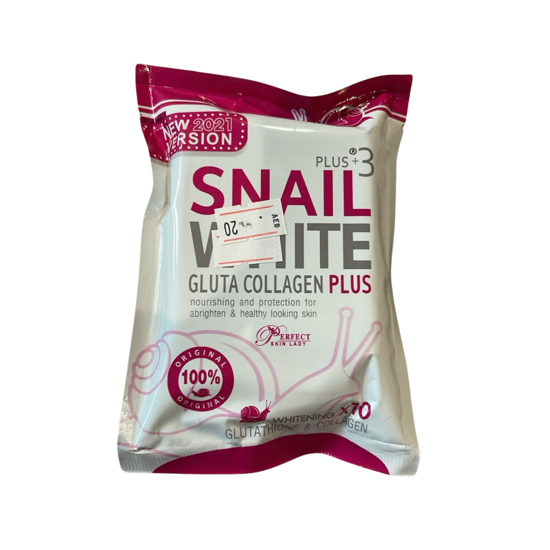 Snail White Gluta Collagen Plus Whitening x10 Soap NEW 2021 VERSION