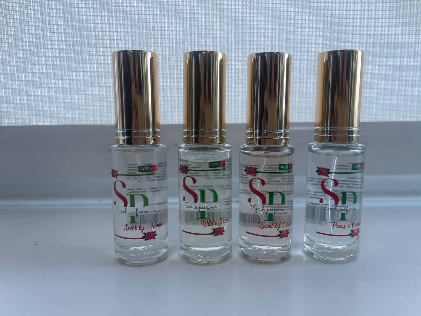 SARAH PERFUMES MINI SET OF 4